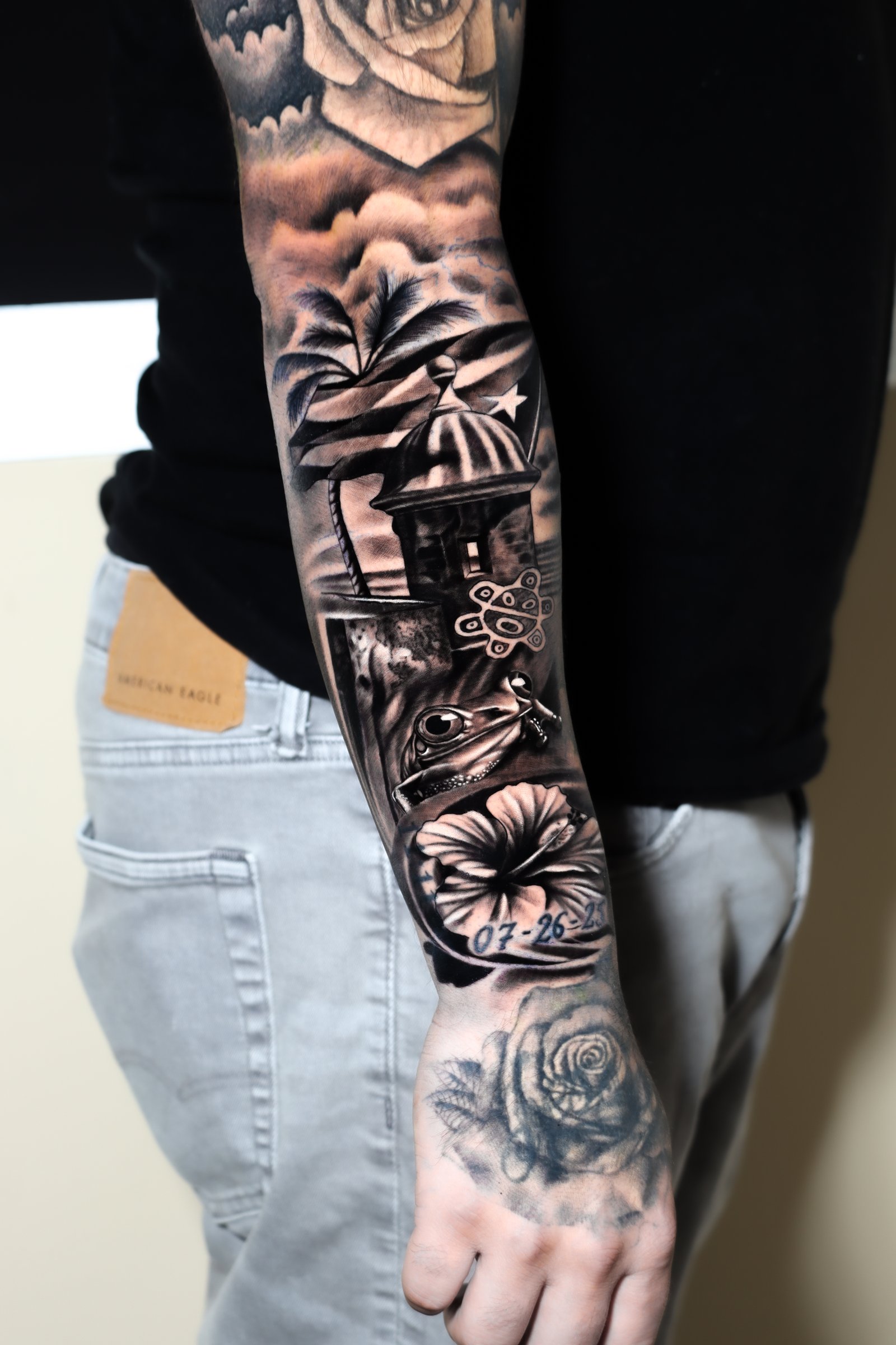 Tatuaje black and gray